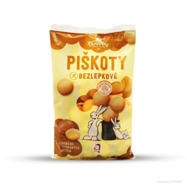 Piškoty bezlepkové 120g KÁVOVINY