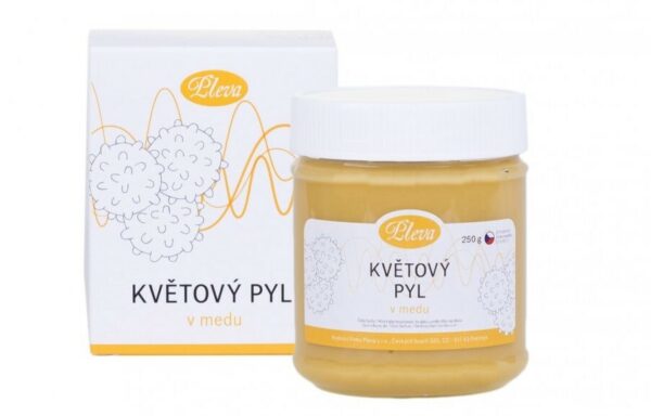 Květový pyl v medu 250g Pleva