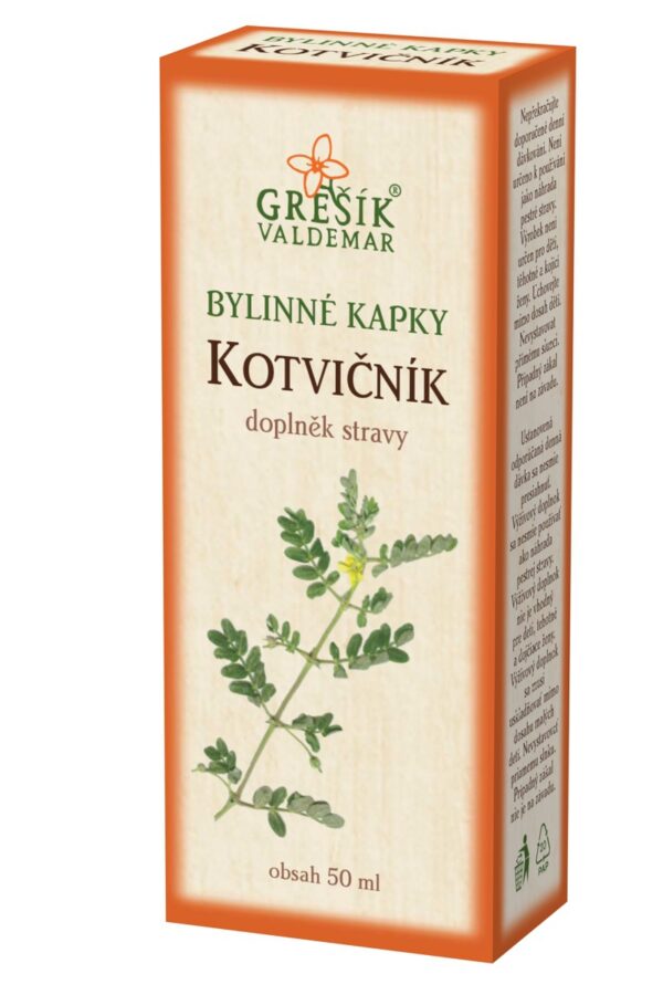 Grešík Kotvičník kapky 50 ml