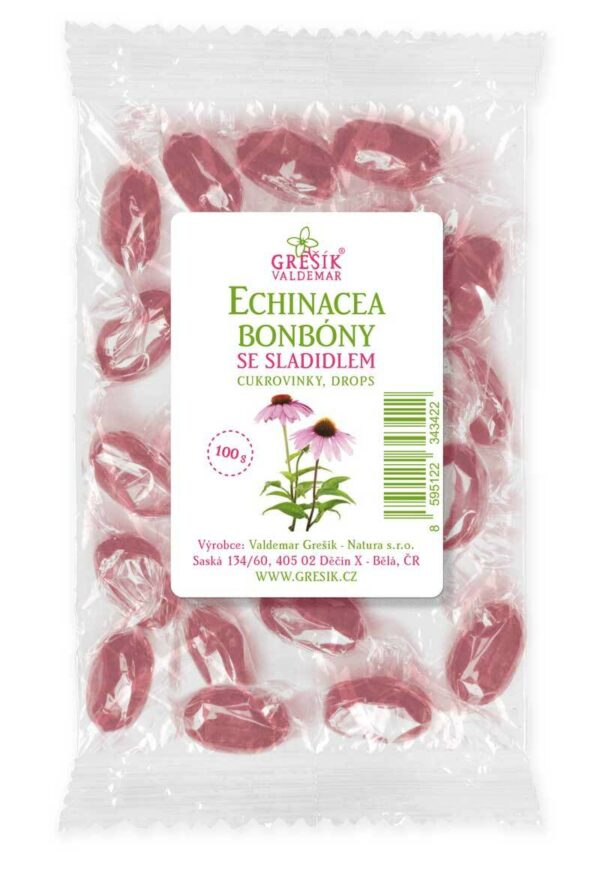 Grešík Echinacea bonbóny se sladidlem 100 g