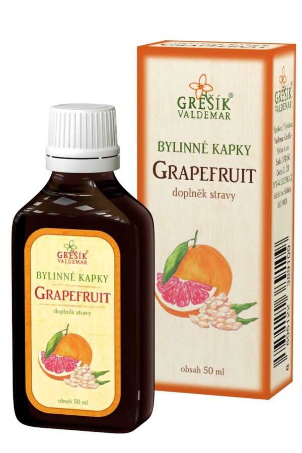 Grešík Grapefruit kapky 50 ml