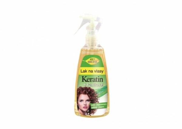 Lak na vlasy KERATIN + PANTHENOL 200 ml