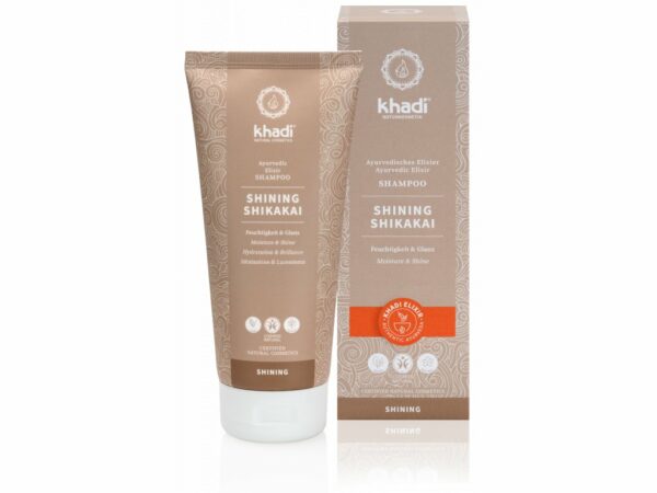 Khadi elixír Šampón SHIKAKAI LESK - 200 ml