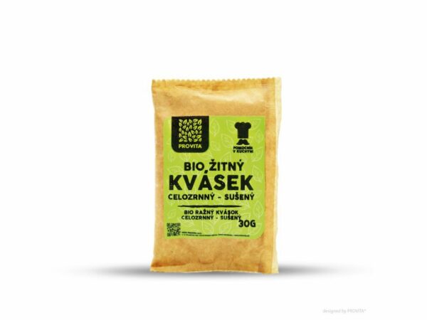 Kvásek suš. žitný celozrn. 30g BIO PROVITA