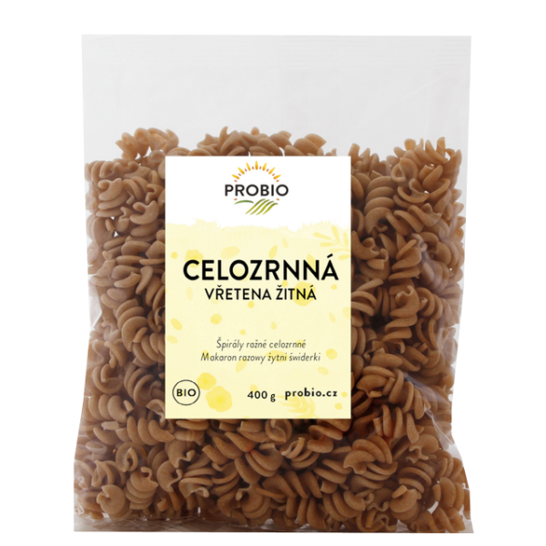 Vřetena žitná celozrnná 400 g BIO PROBIO