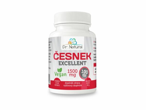 DR.NATURAL ČESNEK EXCELLENT 1500 MG 100 TBL.