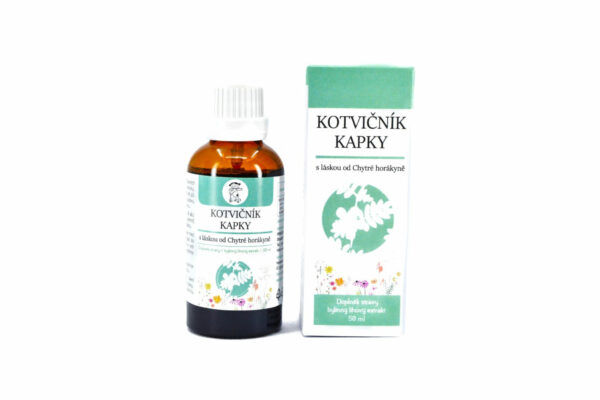 Kapky KOTVIČNÍK - Bylinářství U Chytré Horákyně 50ml