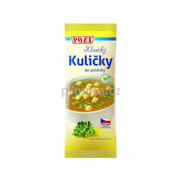 Kuličky do polévky klasické 50g POEX