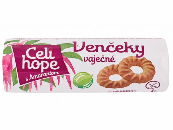 Věnečky vaječné s amaran. bezl. 100g CELIHOPE