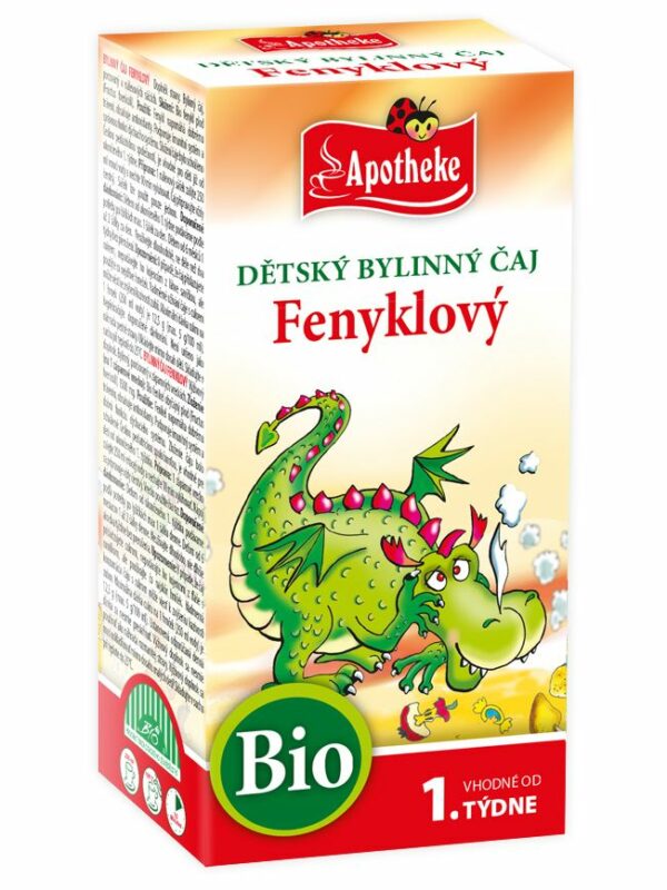 Apotheke BIO čaj dětský Fenyklový 20x1,5g