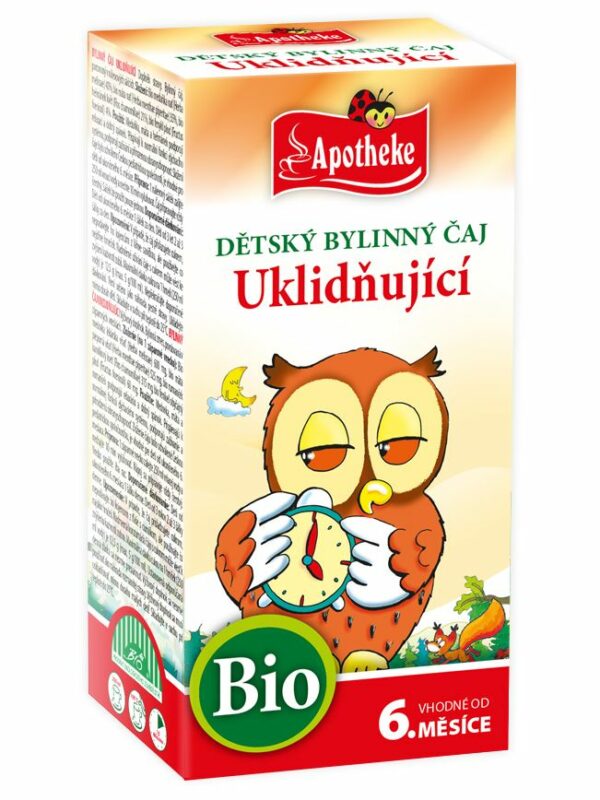 Apotheke BIO čaj dětský Uklidňující 20x1,5g