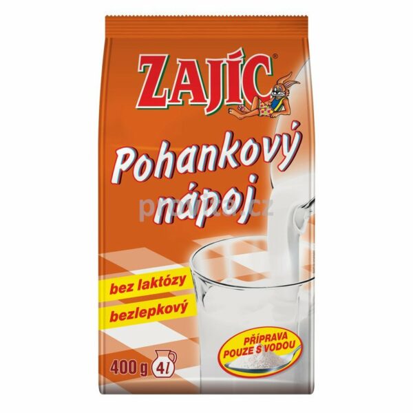 Zajíc Pohankový nápoj-sáček bezl. 400g MOGADOR