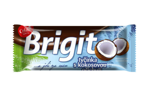 Brigit tyčinka s kokosovou příchutí 90g