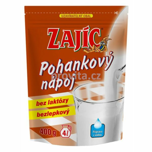 Zajíc Pohankový nápoj doypack bezl. 400g MOGADOR