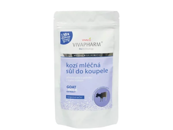 Sůl do koupele s kozím mlékem VIVAPHARM 300g