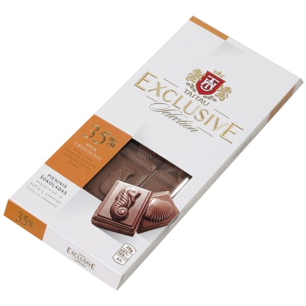 Exclusive Selection Mléčná čokoláda 35% 100g TAITAU