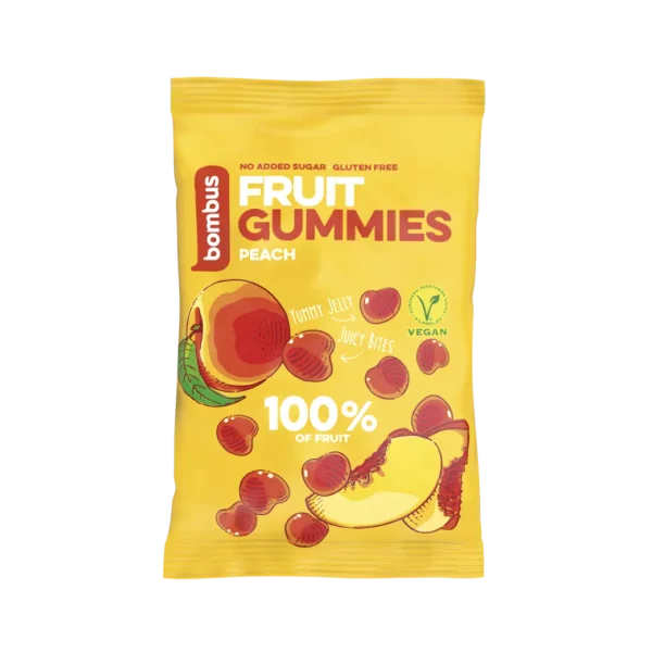 Bombus Fruit Gummies Peach 35g