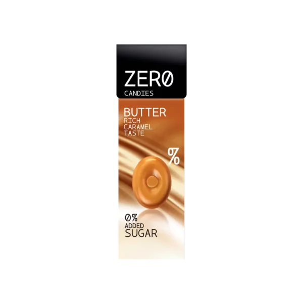 Řecké bonbóny bez cukru ZERO candies – Butter caramel