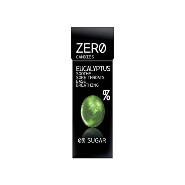 Řecké bonbóny bez cukru ZERO candies – Eucalyptus