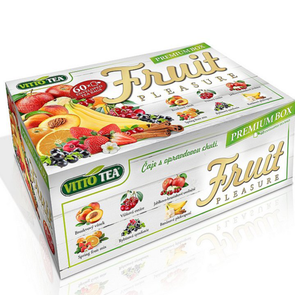 BOX PREMIUM čaj ovocný 60ks VITTO TEA